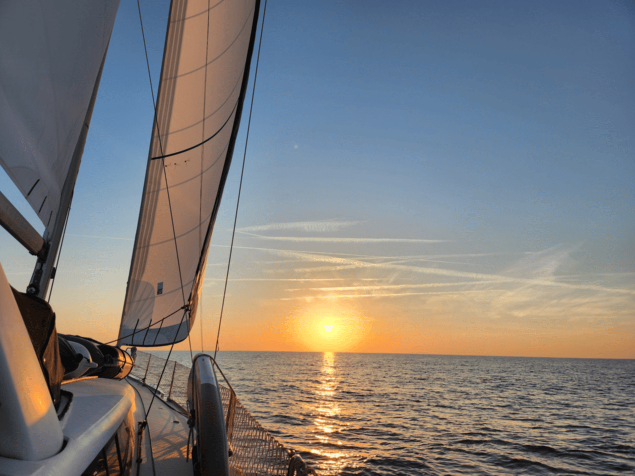 Palamos is 300 miles straight forward