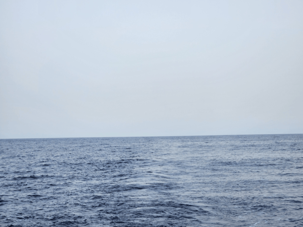 The sea when there&rsquo;s no wind for a week