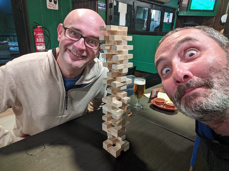 Jenga stack