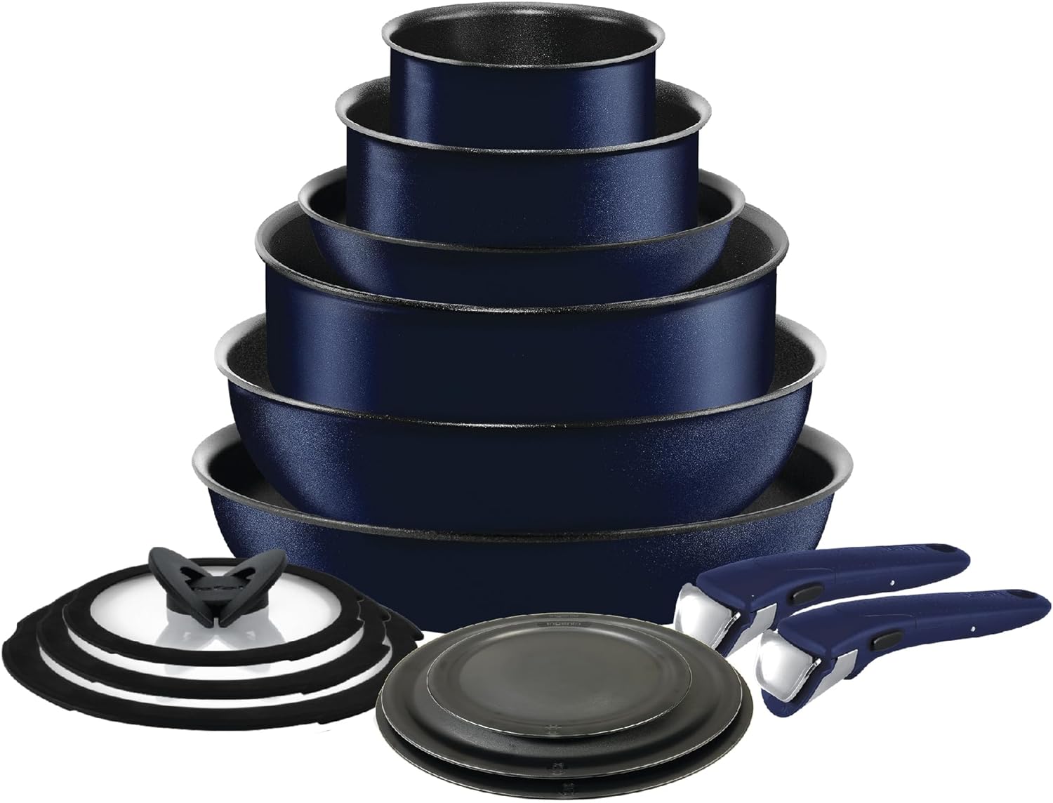 Stack of pans and pots